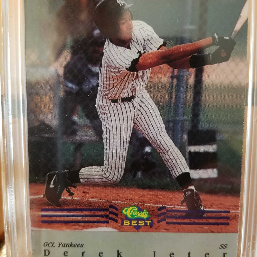 Graded 10 Derek Jeter Baseball Card